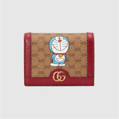 gucci doraemon card case|gucci x doraemon.